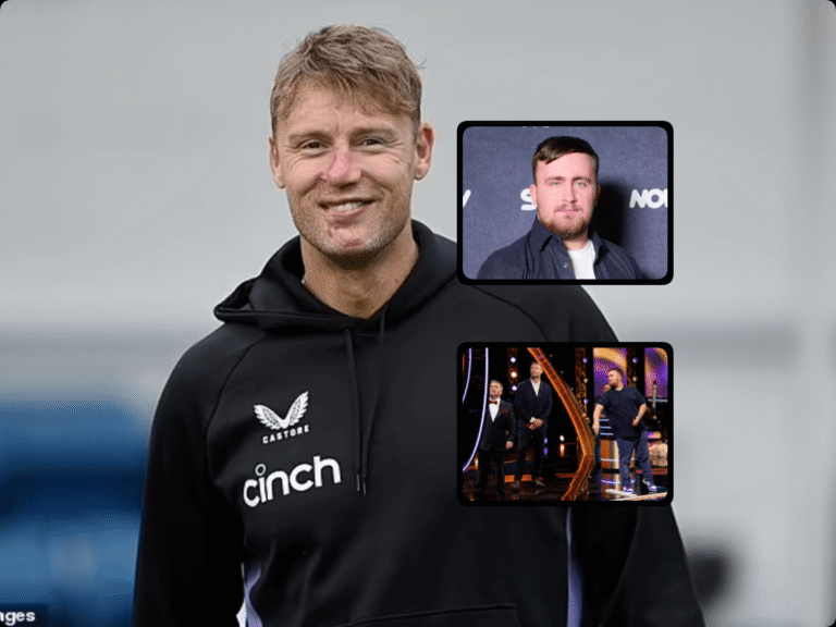 Freddie Flintoff Luke Littler Bullseye ITV