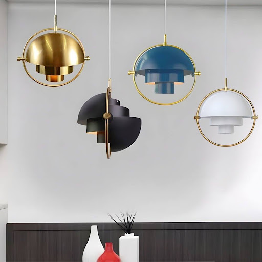 Blue or Black and Gold? How Pendant Lighting Shapes a Room’s Personality Blue or Black and Gold